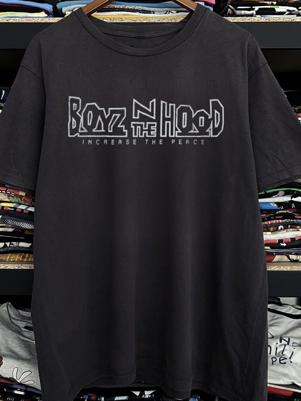 1991 Boyz N The Hood Washed Black Tee 91